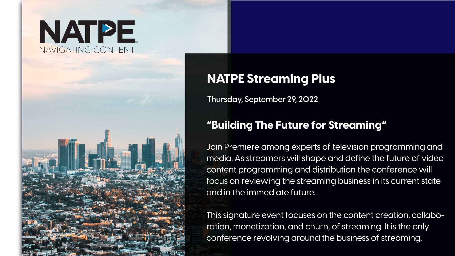 NATPE’s Streaming Plus